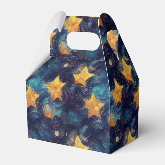 Starry Sky Favour Box (Front Side)