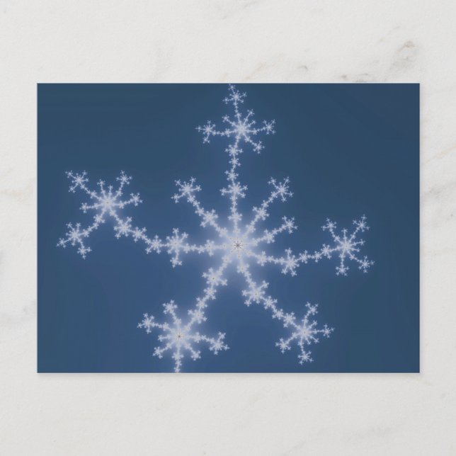 Starry Sky - Fractal Postcard (Front)