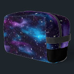 Starry Sky Galaxy Dopp Kit<br><div class="desc">*Customise with your text.</div>