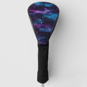 Starry Sky Galaxy Golf Head Cover