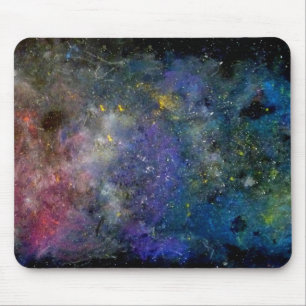 Starry sky - orion or milky way cosmos mouse pad