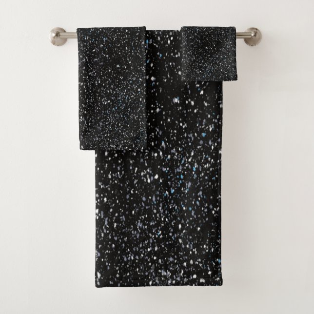 Starry Sky: Outer Space Art Bath Towel Set (Insitu)