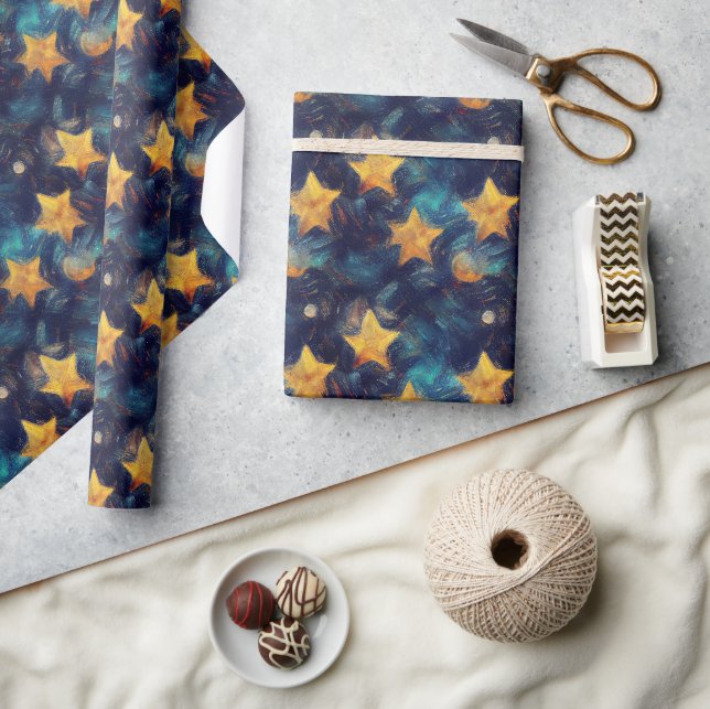 Starry Sky Wrapping Paper (Crafts)