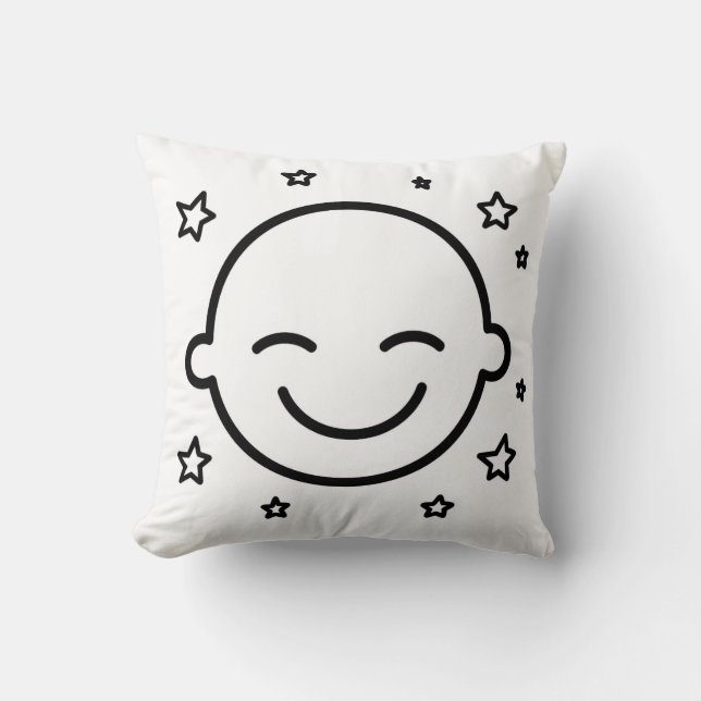 Starry Smile Cushion (Front)