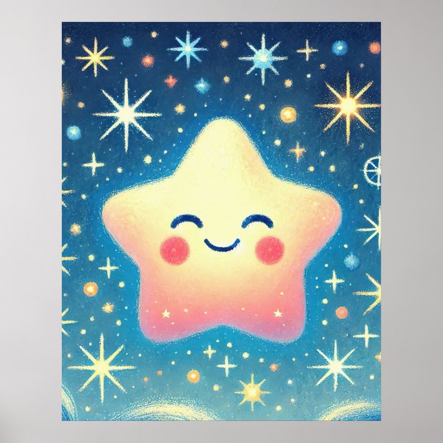 Starry Smile Poster (Front)