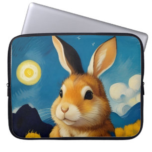 Starry Spring Bunny Electronics Bag 