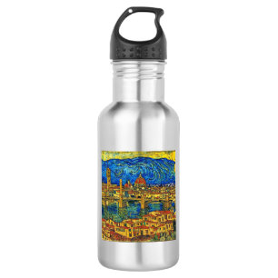 Starry Starry Night Florence Italy 532 Ml Water Bottle