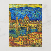 Starry Starry Night Florence Italy