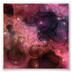 Starry Stars Space Galaxy Pattern Outer Space Photo Print