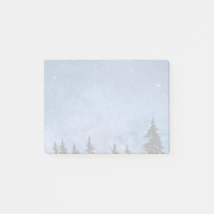 Starry Twinkling Stars in Brignt Night Sky Galaxy Post-it Notes