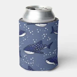 Starry Whale Shark (Dark) Can Cooler