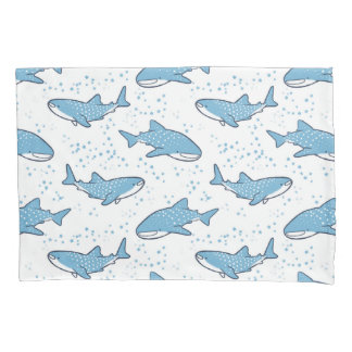 Starry Whale Shark (Light) Pillowcase