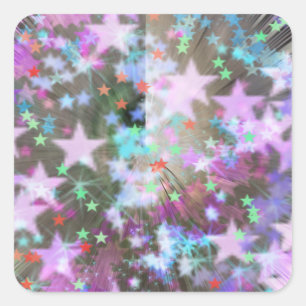 Stars 120421 Square Sticker