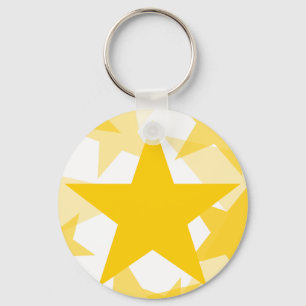 Stars 3 Freesia Key Ring