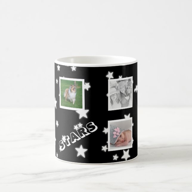Stars 7 photo coffee mug (Center)