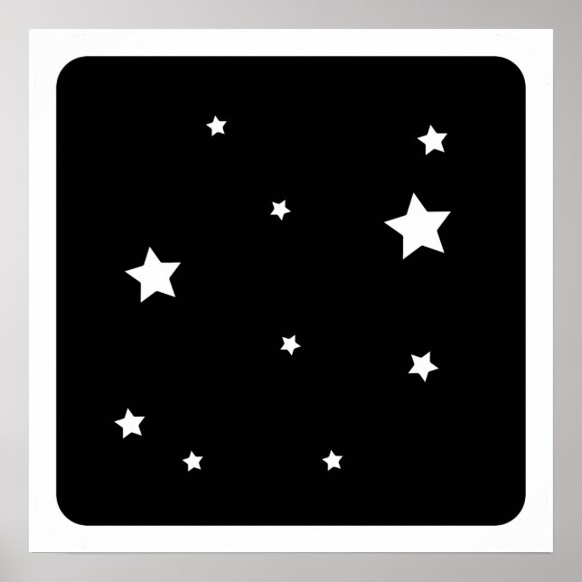  Stars Above – Night Sky Print (Front)
