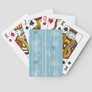 Stars and circles shapes playing cards