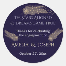 Stars and Dreams Engagement Party Invitation