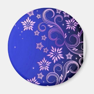 Stars and Flowers 3 Magnet
