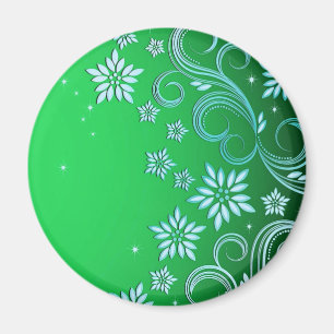 Stars and Flowers 4 Magnet