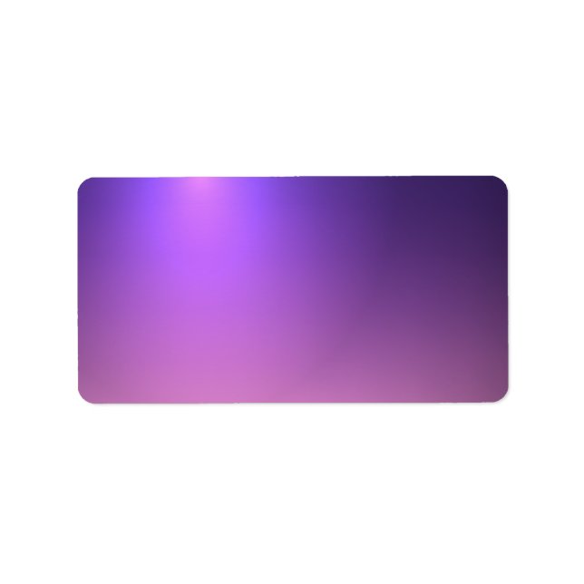 STARS and LIGHTS Return Address Label Sticker (Front)