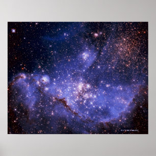Stars and Milky Way Poster