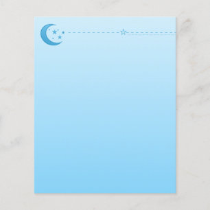 Stars and Moon Stationery Flyer