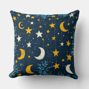 Stars and night sky cushion