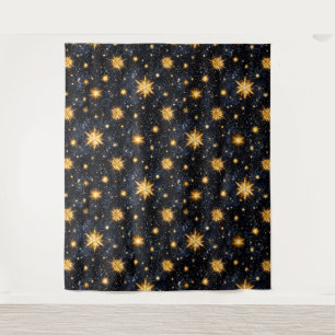 Stars and night sky tapestry