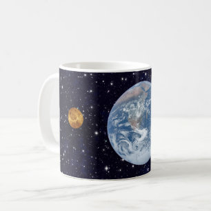 Stars and planets coffee mug
