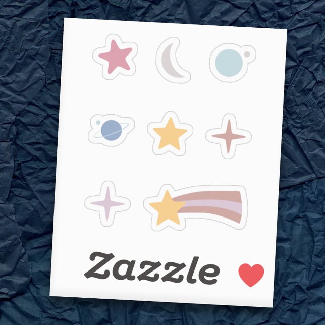 Stars and Planets Stickers Set (Stars and Planets Stickers Set)
