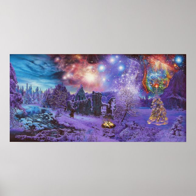 "Stars and Snow" Poster (Front)