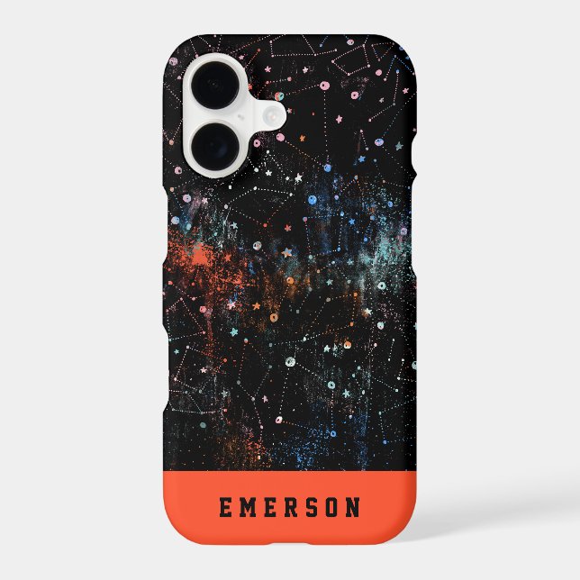 stars and space fun astronomy pattern (Back)