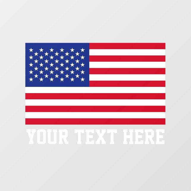 Stars and Stripes American USA Flag Patriotic (Sheet)