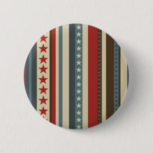 Stars and Stripes Button