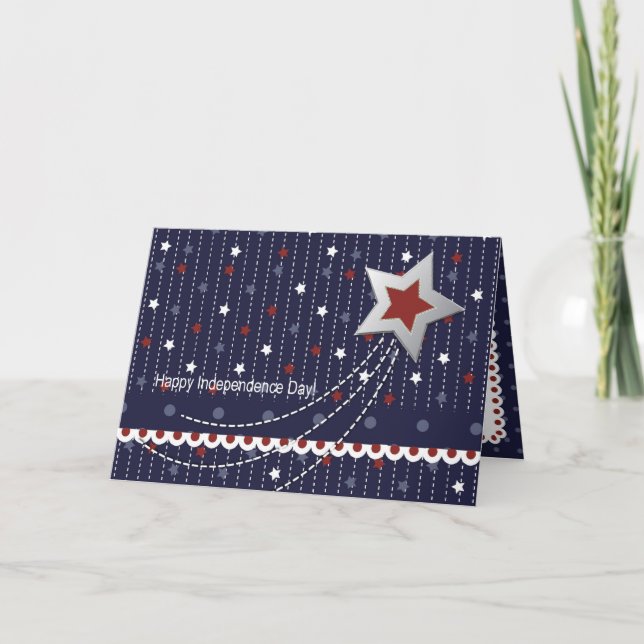 Stars and Stripes Card (Front)