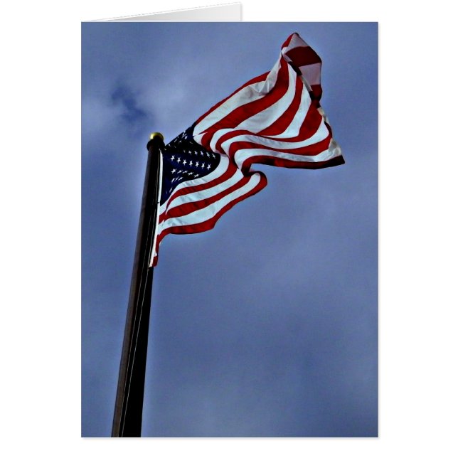 stars and stripes card (Front)