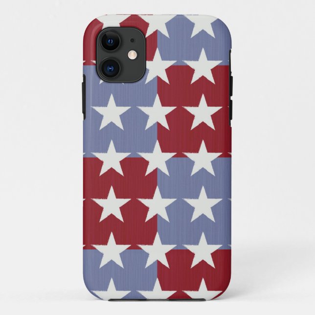 Stars and Stripes Case-Mate iPhone Case (Back)