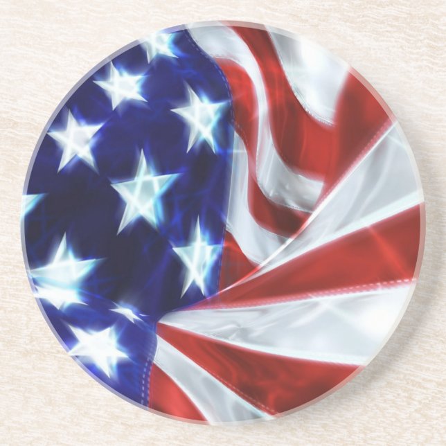 Stars and Stripes Coaster (Front)