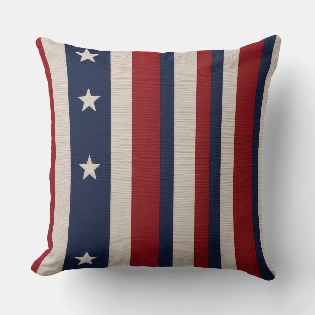 Stars and Stripes Cushion (Front)