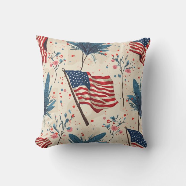 Stars and Stripes Cushion (Front)