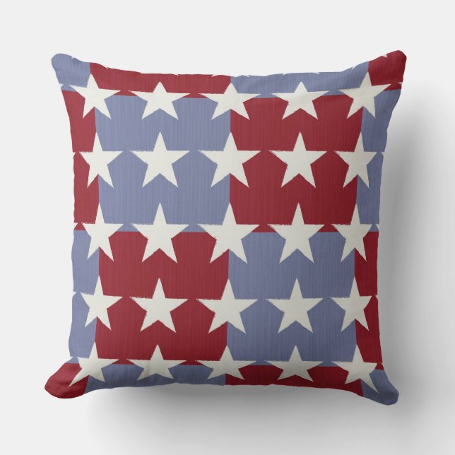Stars and Stripes Cushion (Front)