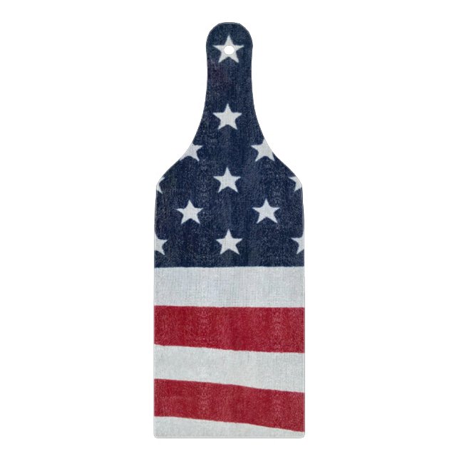 Stars and Stripes Cutting Board (Front)