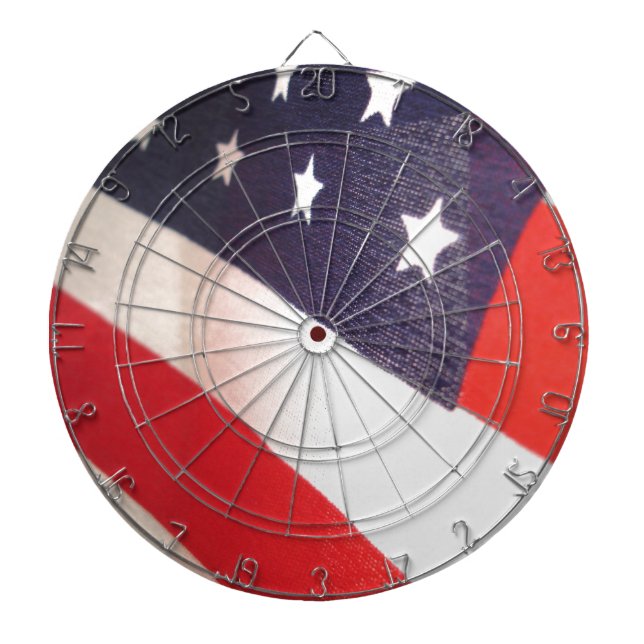 Stars and Stripes Dartboard (Front)
