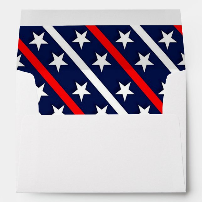 Stars and Stripes Envelopes (Back (Bottom))