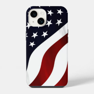 STARS AND STRIPES FLAG iPhone 14 CASE