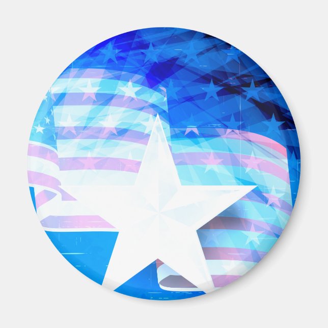 Stars and Stripes Magnet (Front)