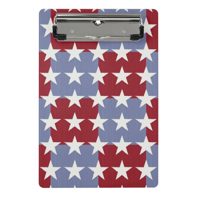 Stars and Stripes Mini Clipboard (Front)