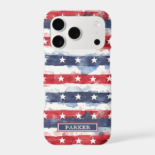 Stars and Stripes Monogrammed