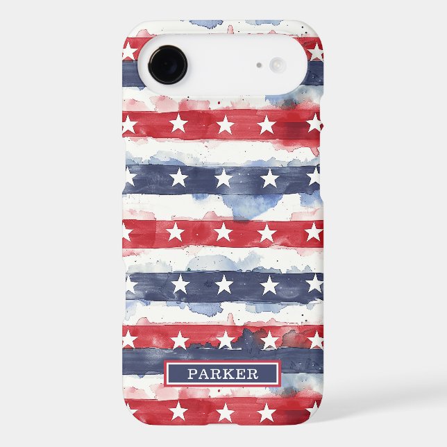 Stars and Stripes Monogrammed (Back)